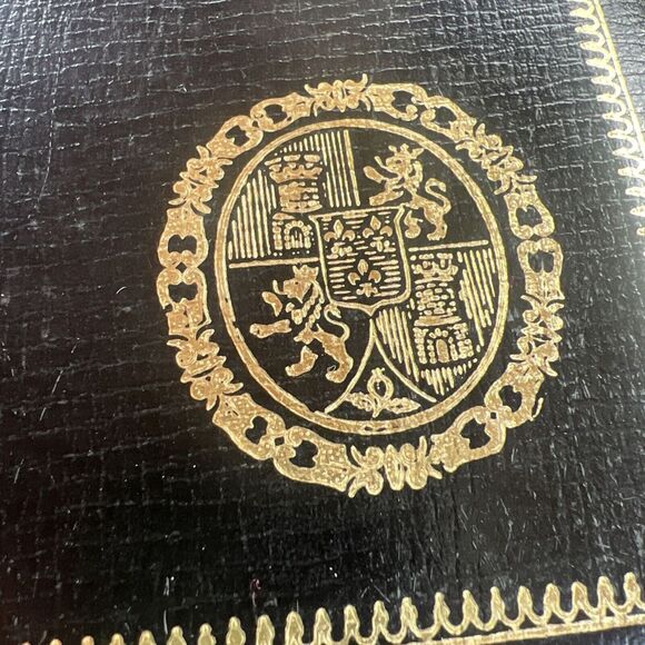 Vintage Men's Jewelry Box Swank "Designer Philippe" Black Leatherette Sweden - Picture 8 of 12